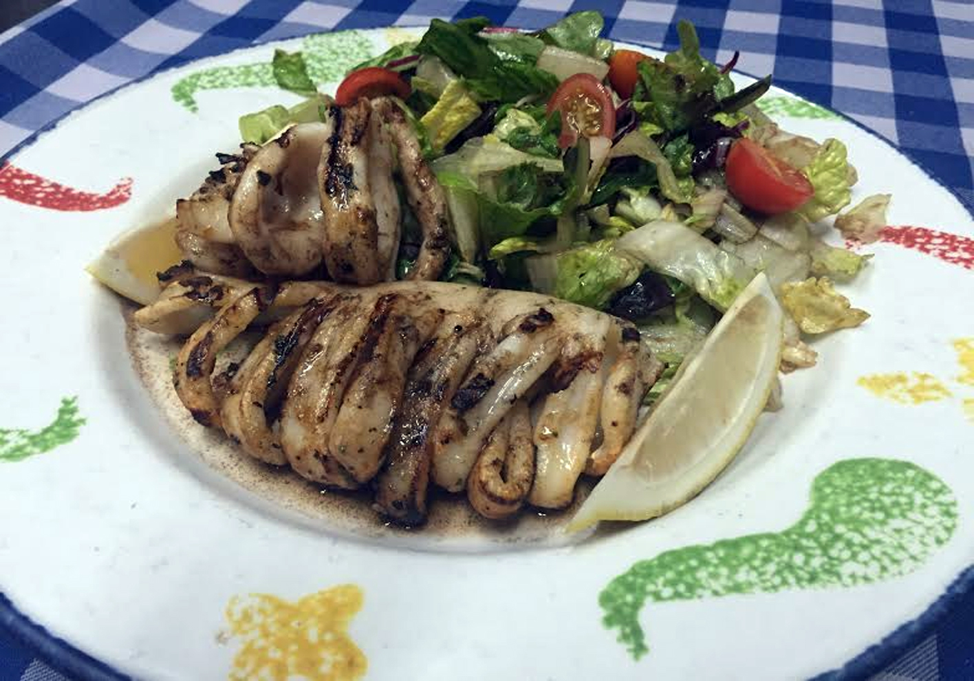 Calamari Sulla Griglia