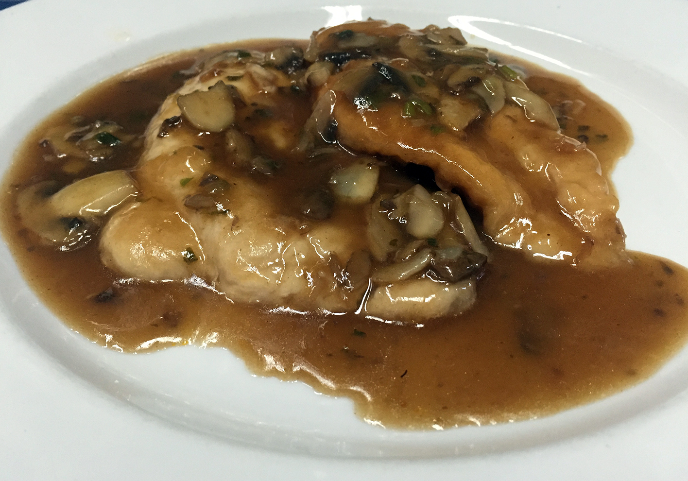 Chicken or Veal Marsala